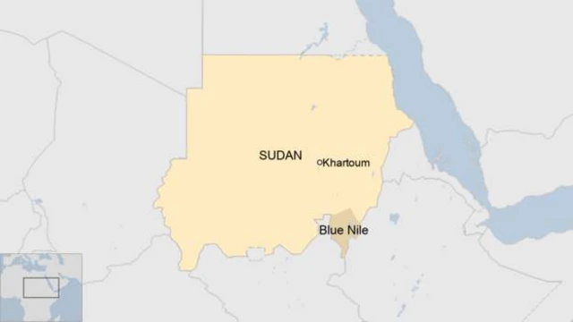 Ramani ya Sudan