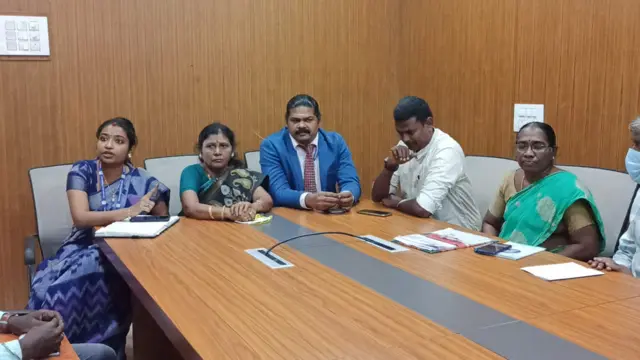 மாநில குழந்தைகள் பாதுகாப்பு ஆணைய குழுவினர்