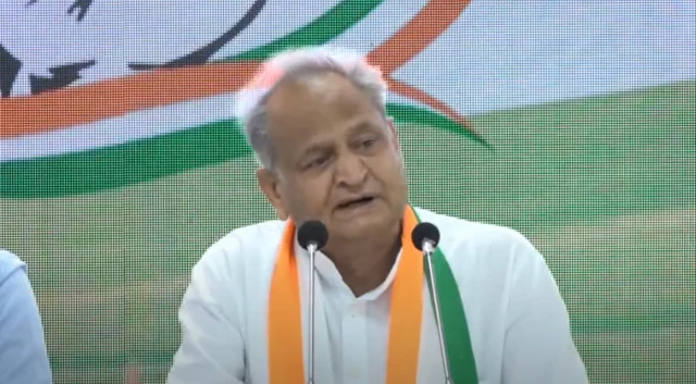 राजस्थान के मुख्यमंत्री अशोक गहलोत