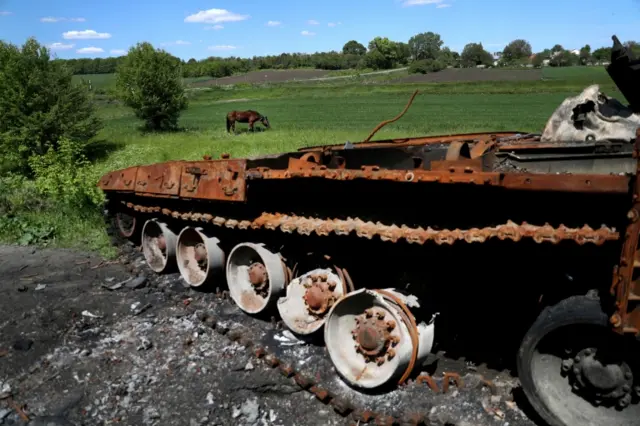 російський танк
