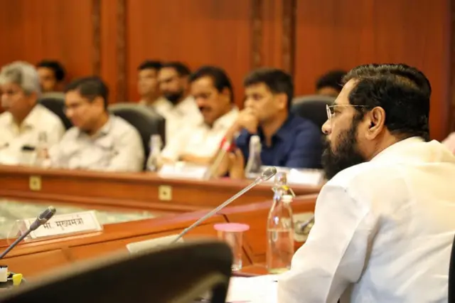 महाराष्ट्र के मुख्यमंत्री एकनाथ शिंदे