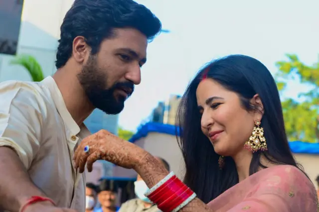 कैट्रीना कैफ़ और विक्की कौशल