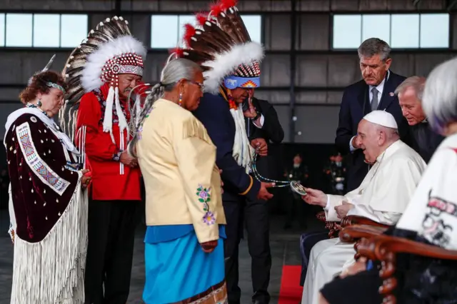 Pope Francis na Canada