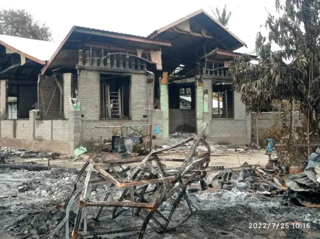 မြိုင်မြို့နယ်မြောက်ပိုင်းကျေးရွာတွေကို စစ်ကောင်စီတပ် ဝင်ရောက်နေ