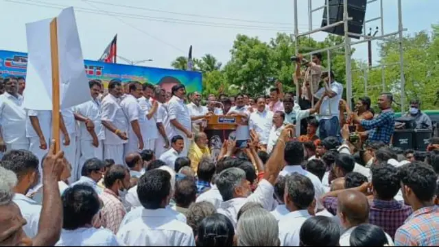 எம்பி ரவீந்திரநாத்திற்கு சவால் விட்ட ஆர்.பி.உதயகுமார்