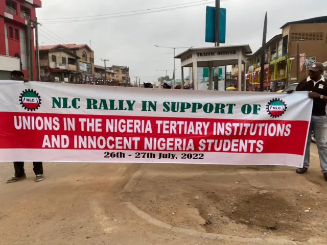 Nigerians Protest ASUU Strike