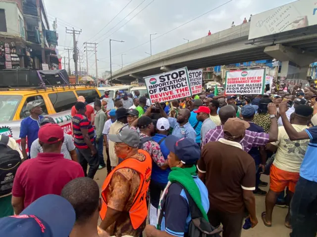 Nigerians Protest ASUU Strike