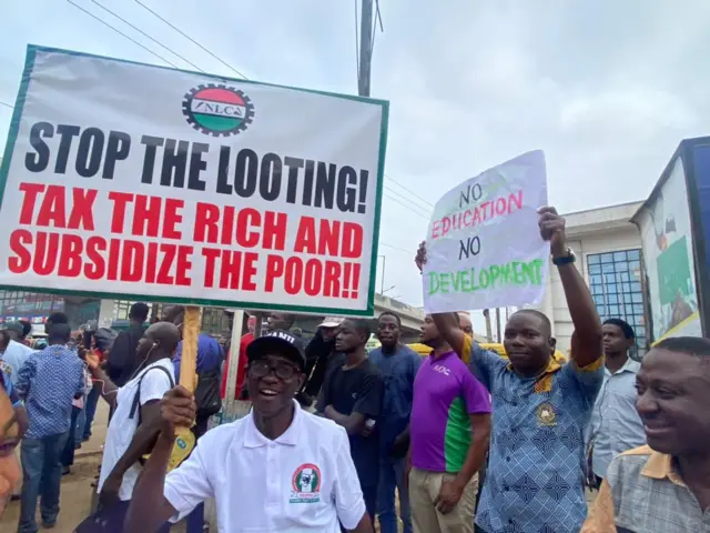 Nigerians Protest ASUU Strike