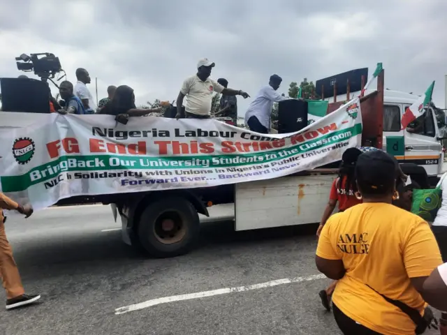NLC protest
