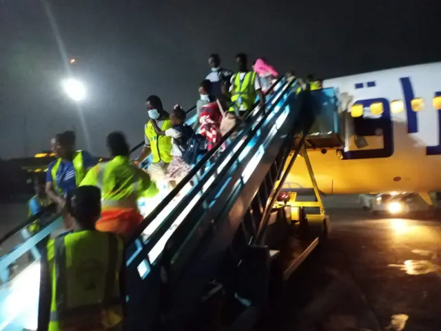 Libya returnees