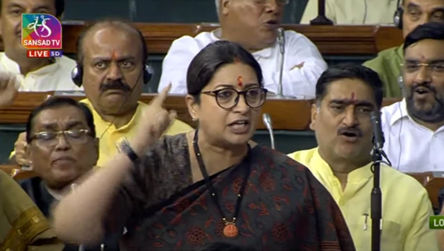 కేంద్ర మంత్రి స్మృతి ఇరానీ