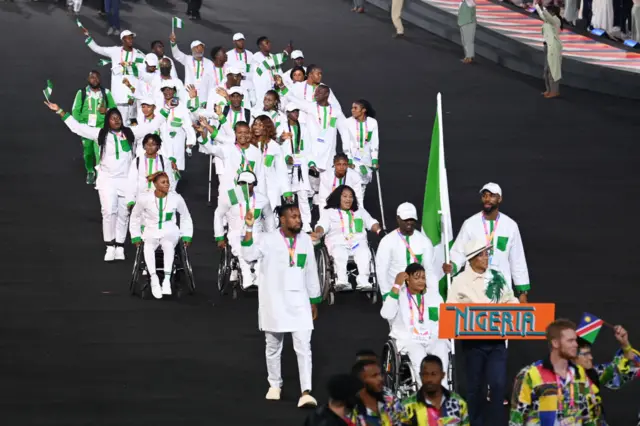 Team Nigeria for di Commonwealth Games