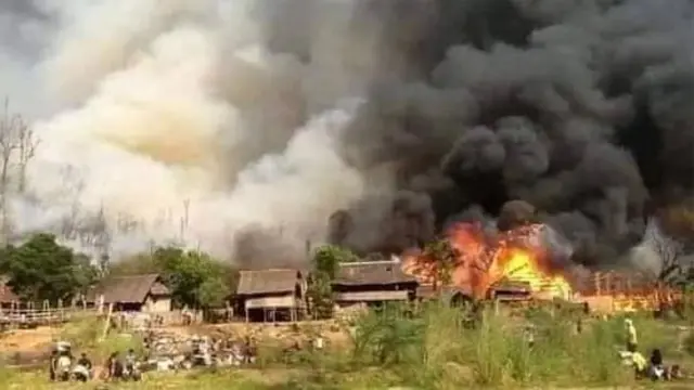 လေကြောင်းပစ်ခတ်မှုတွေကြောင့် အရပ်သားမိသားစု ၄ဦးသေဆုံး