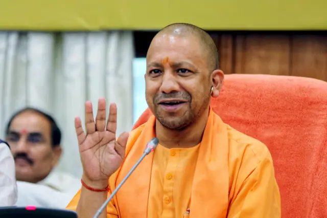 उत्तर प्रदेश के मुख्यमंत्री योगी आदित्यनाथ