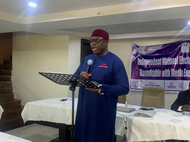 Festus Okoye, Inec Commissioner in charge of voter education