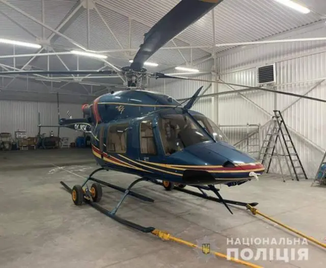 Вертолет Медведчука