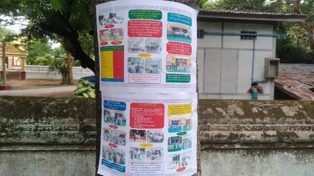 PDF တွေ အလင်းဝင်ဖို့ စစ်ကောင်စီက မန္တလေးမှာ စာလိုက်ကပ်နေ