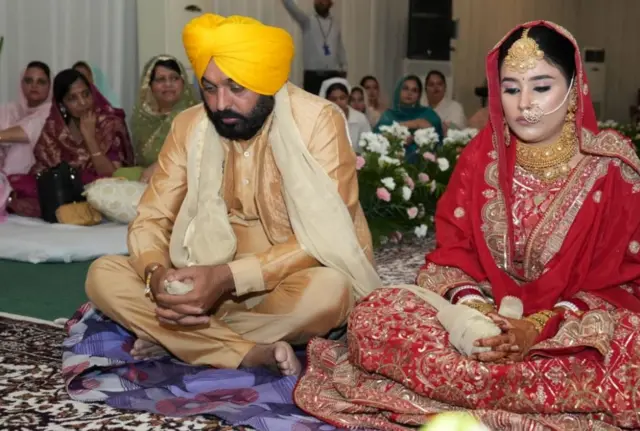 భగవంత్ మాన్ వివాహం