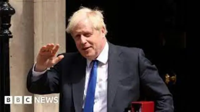 Ra'iisal wasaaraha Ingiriiska ee xilka baneynaya Boris Johnson