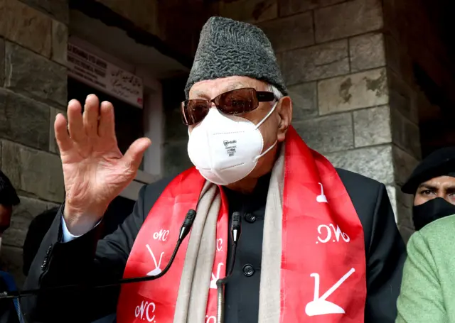 जम्मू-कश्मीर के पूर्व सीएम फ़ारूक़ अब्दुल्लाह