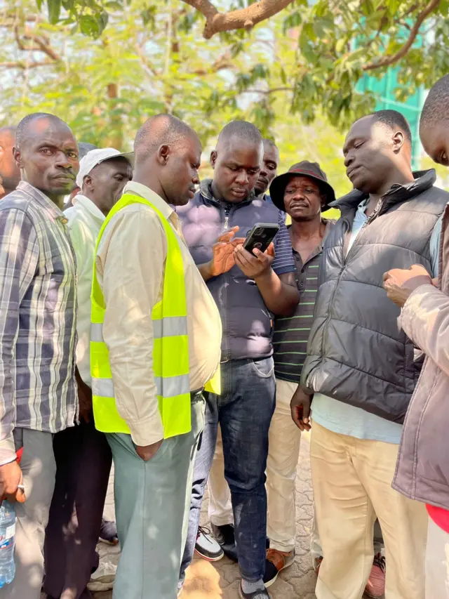 Pictures of pipo for Kisumu dey follow results of election