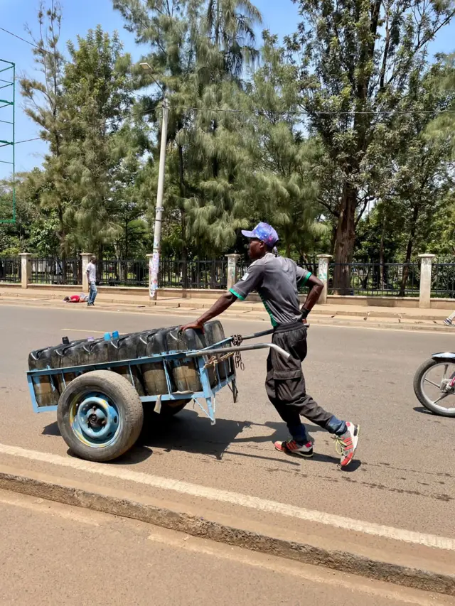 Pictures of pipo for Kisumu dey follow results of election