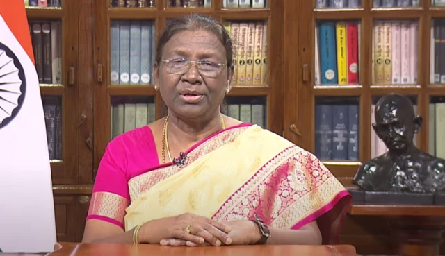 భారత రాష్ట్రపతి ద్రౌపది ముర్ము