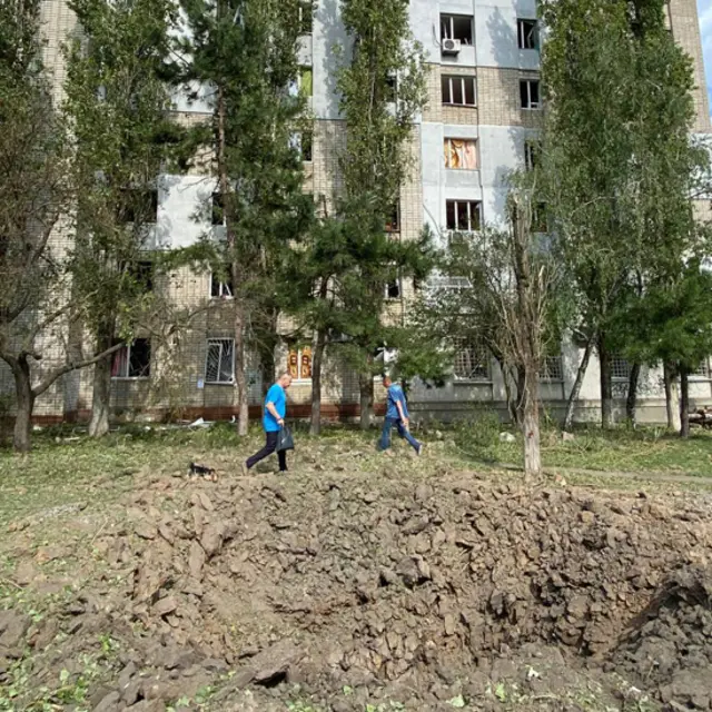 Последствия ударов по Николаеву