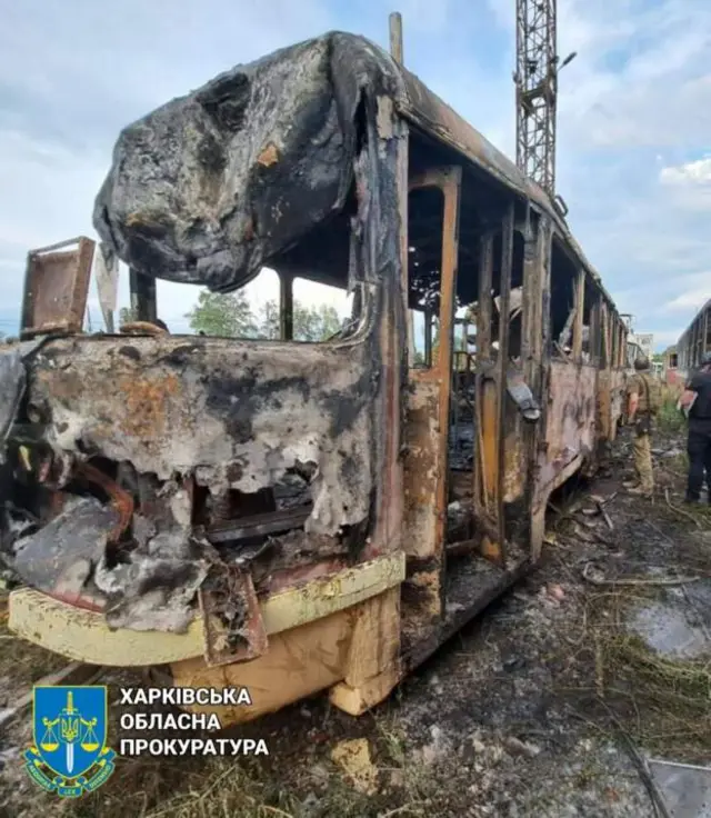 Трамвайное депо в Харькове