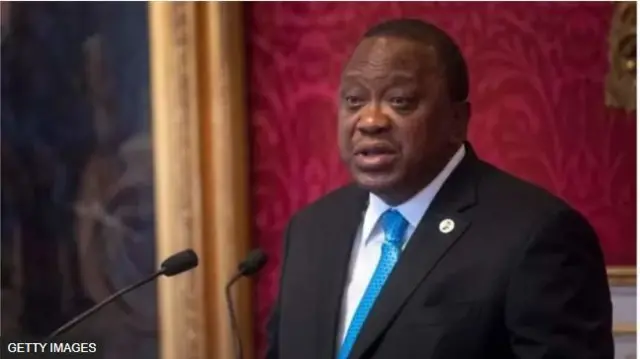 Rais wa Kenya Uhuru Kenyatta