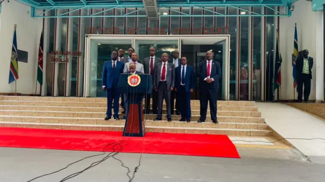 Kitengo cha juu cha usalama nchini Kenya chazungumza