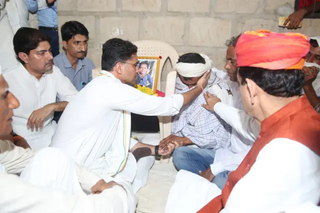 इंद्र कुमार मेघवाल का परिवार