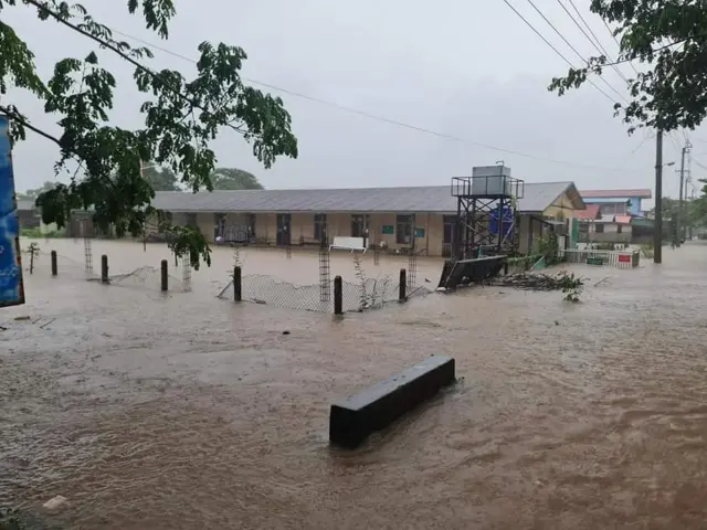 မော်လမြိုင်မြို့ ၊ ဇေယျာမြိုင်ရပ်ကွက်က ရေကြီးမှု