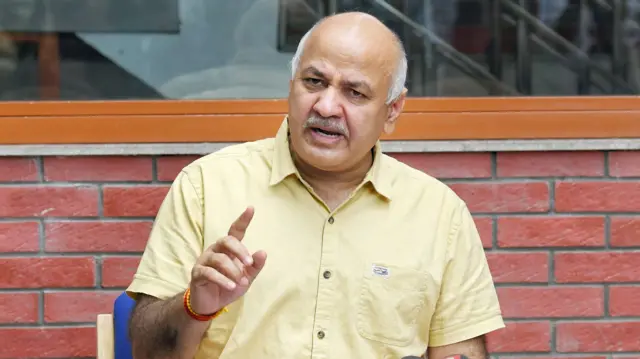 दिल्ली के उप-मुख्यमंत्री मनीष सिसोदिया