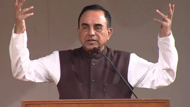 బీజేపీ నేత సుబ్రమణియన్ స్వామీ