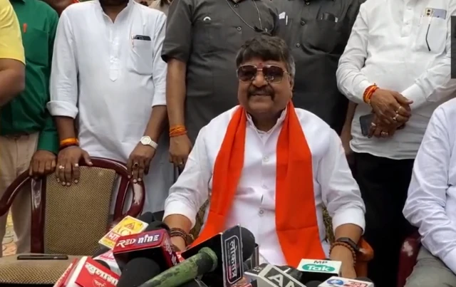 बीजेपी के राष्ट्रीय महासचिव कैलाश विजयवर्गीय
