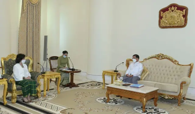 အထူးကိုယ်စားလှယ်နဲ့ စစ်ကောင်စီဥက္ကဋ္ဌ သြဂုတ် ၁၇ ရက်နေ့က နေပြည်တော်မှာတွေ့ဆုံ