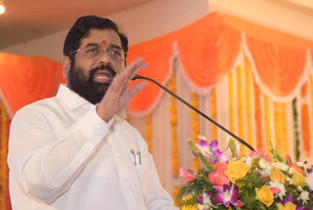 महाराष्ट्र के मुख्यमंत्री एकनाथ शिंदे