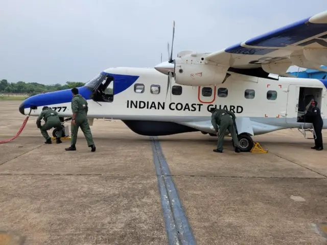 கடலோர காவல்படை விமானம்