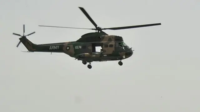 पाकिस्तानी सेना का हेलिकॉप्टर (फ़ाइल फोटो)