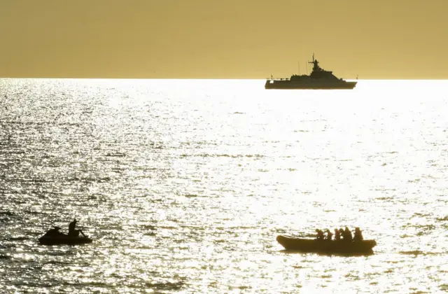 российский военный корабль в Черном море