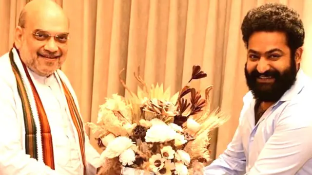 अमित शाह-जूनियर एनटीआर