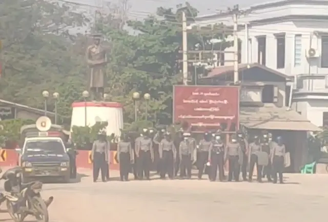 #ခင်ဦးဗိုလ်ချုပ်ကြေးရုပ်နားဗုံးပေါက် #လူငယ်တစ်ယောက်သေဆုံး