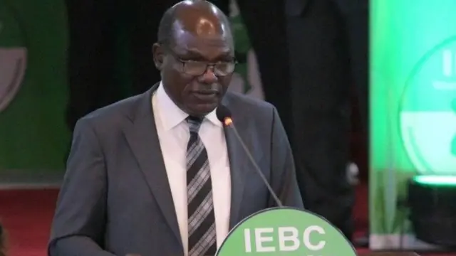 Mwenyekiti wa IEBC Wafula Chebukati
