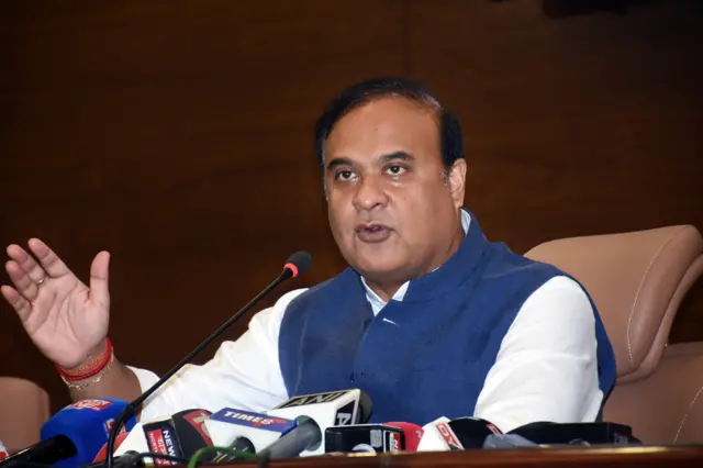 असम के मुख्यमंत्री हिमंत बिस्व सरमा