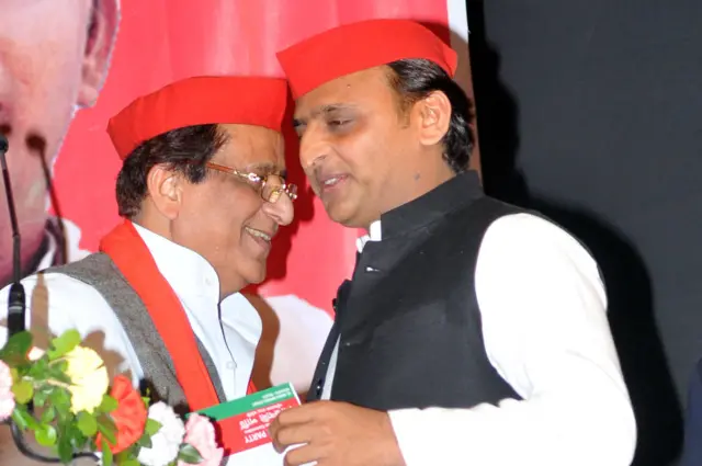 अखिलेश यादव और आज़म ख़ान
