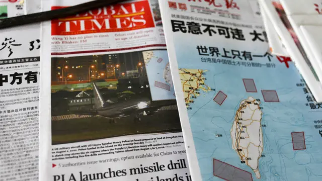 中国报纸头版（3/8/2022）