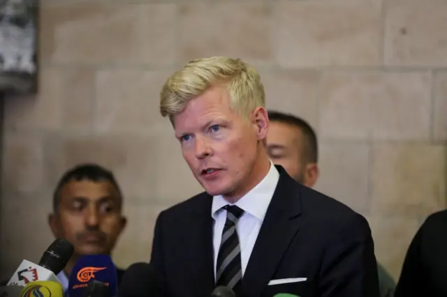 المبعوث الخاص هانز غروندبرغ