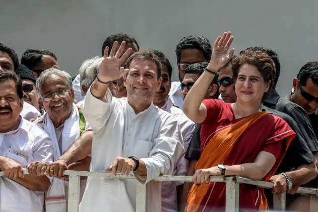 राहुल और प्रियंका गाँधी