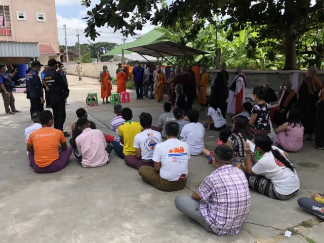 မဲဆောက်က သဘာဝတရားရိပ်သာကို ထိုင်းရဲတွေ ဝင်ရောက်စီးနင်း